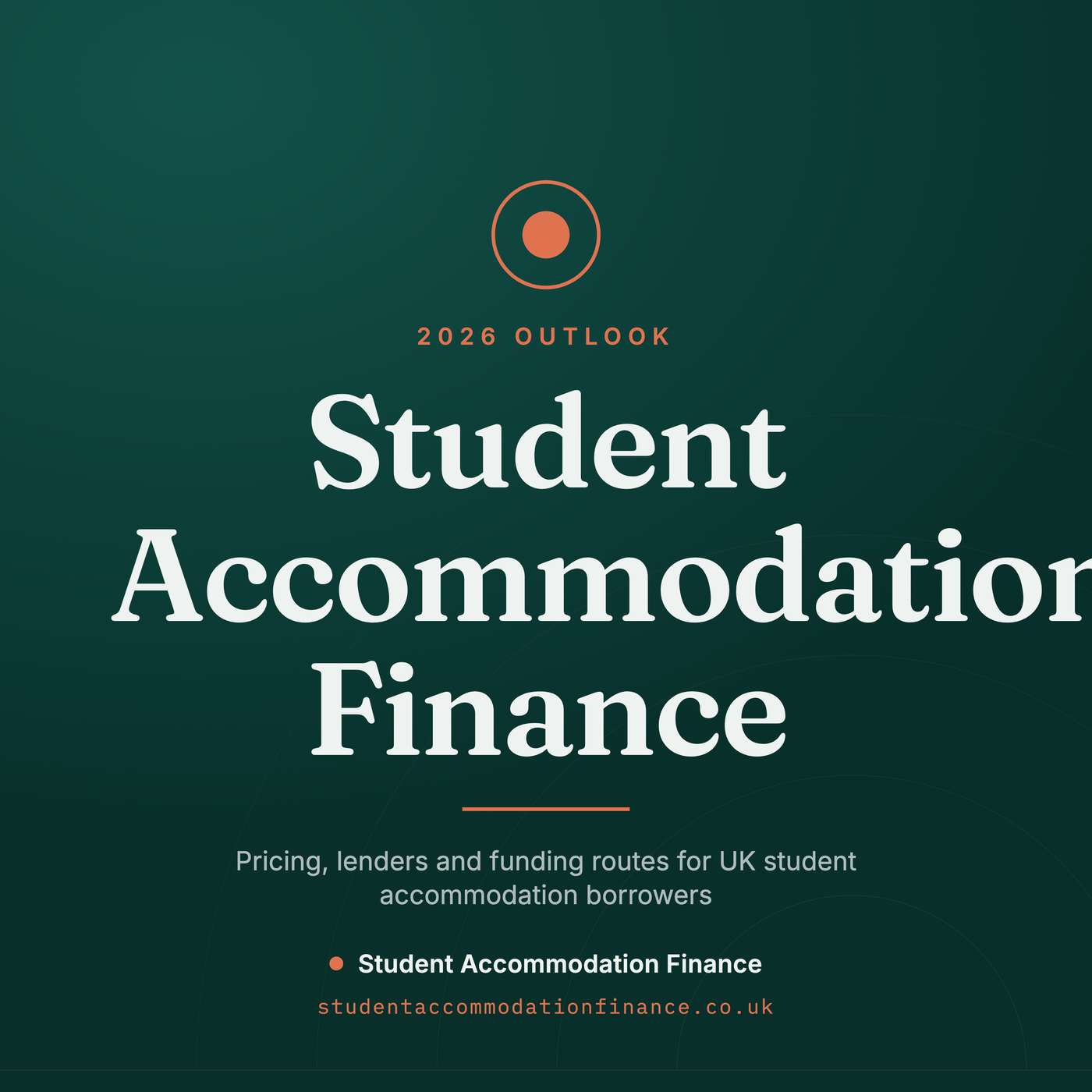Student Accommodation Finance