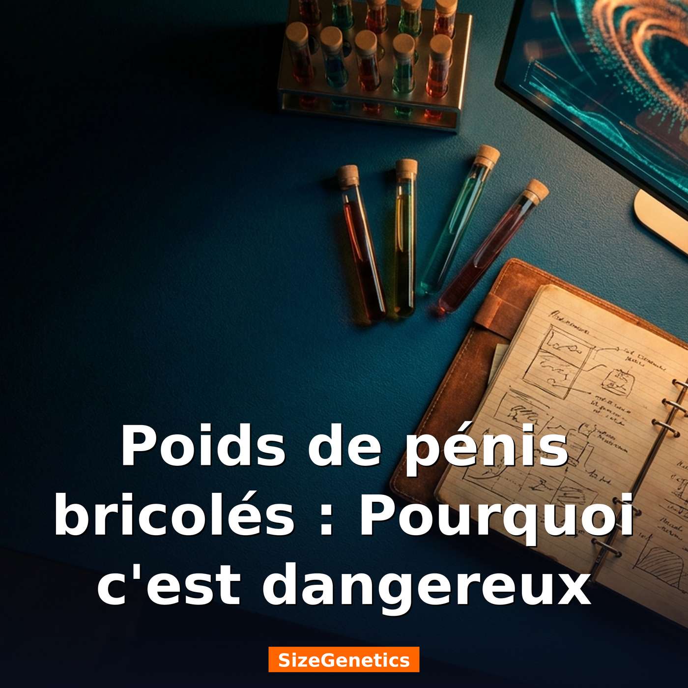 Poids de pénis bricolés : Pourquoi c'est dangereux | SizeGenetics episode artwork