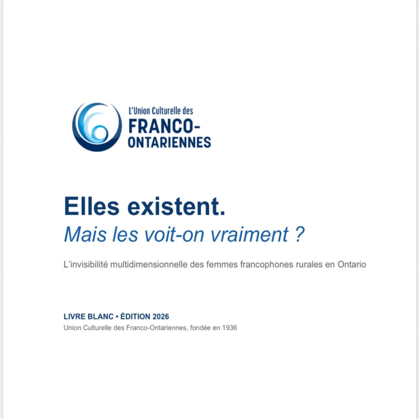 ENTREVUE - « Elles existent. Mais les voit-on vraiment ? » : l’UCFO rend visible une réalité méconnue episode artwork