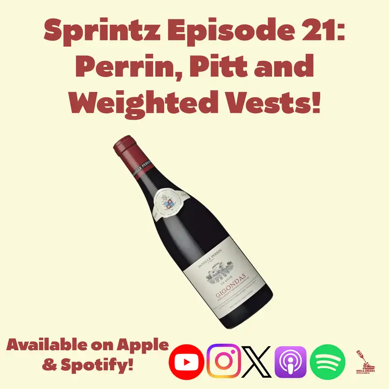 Sprintz Episode 21: Perrin, Pitt, and Weighted Vests
