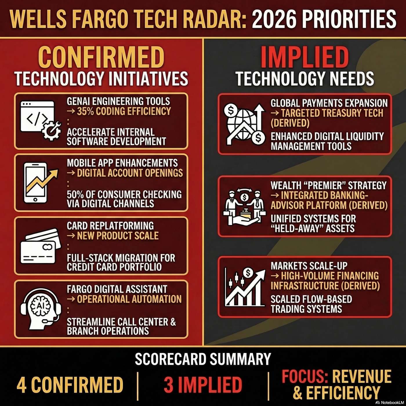 Wells Fargo Tech Radar: Deploying AI and automation to drive massive efficiency gains artwork
