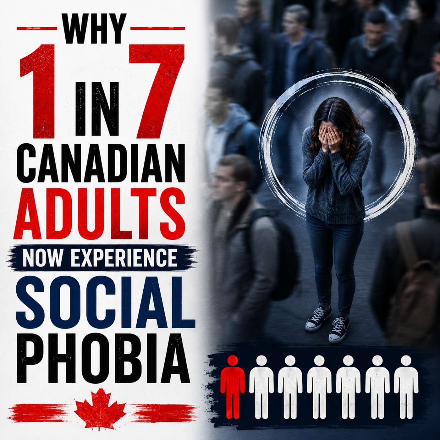 Why 1 in 7 Canadian Adults Now Experience Social Phobia