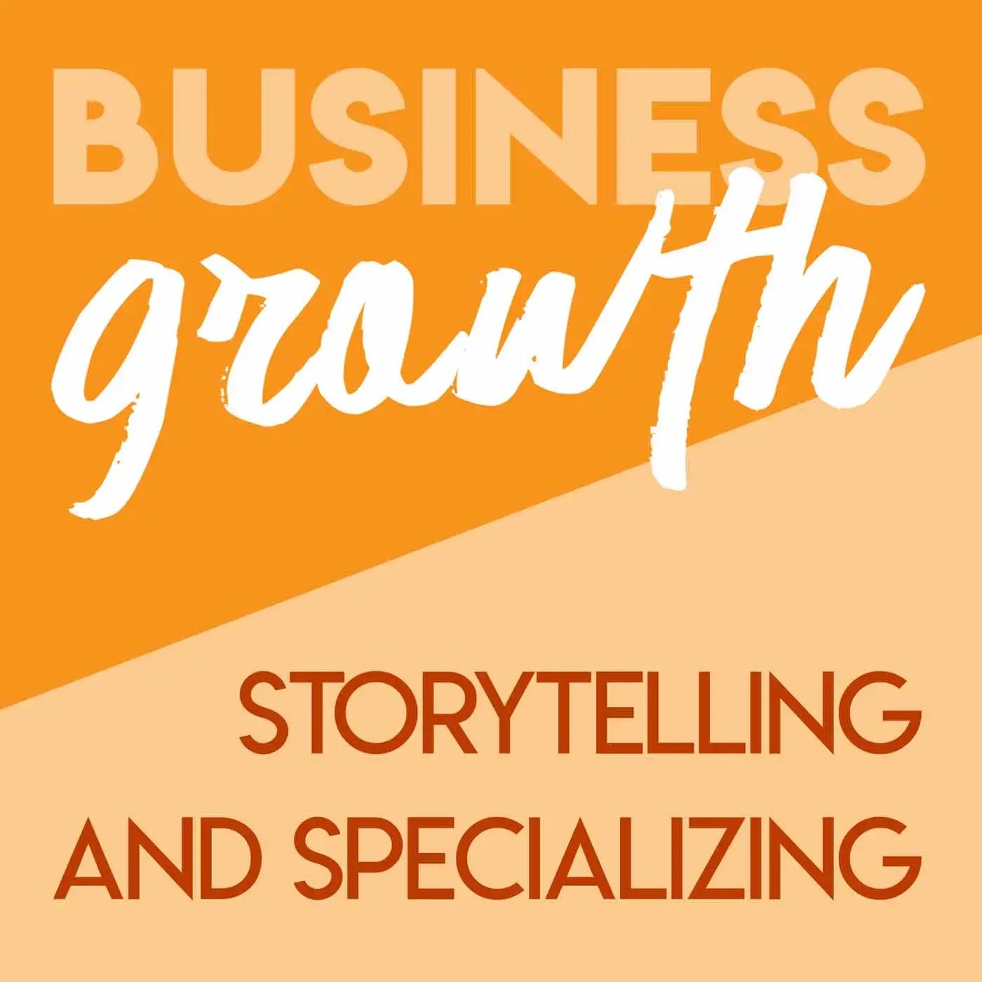 Storytelling and Specializing - Episode 89 episode artwork