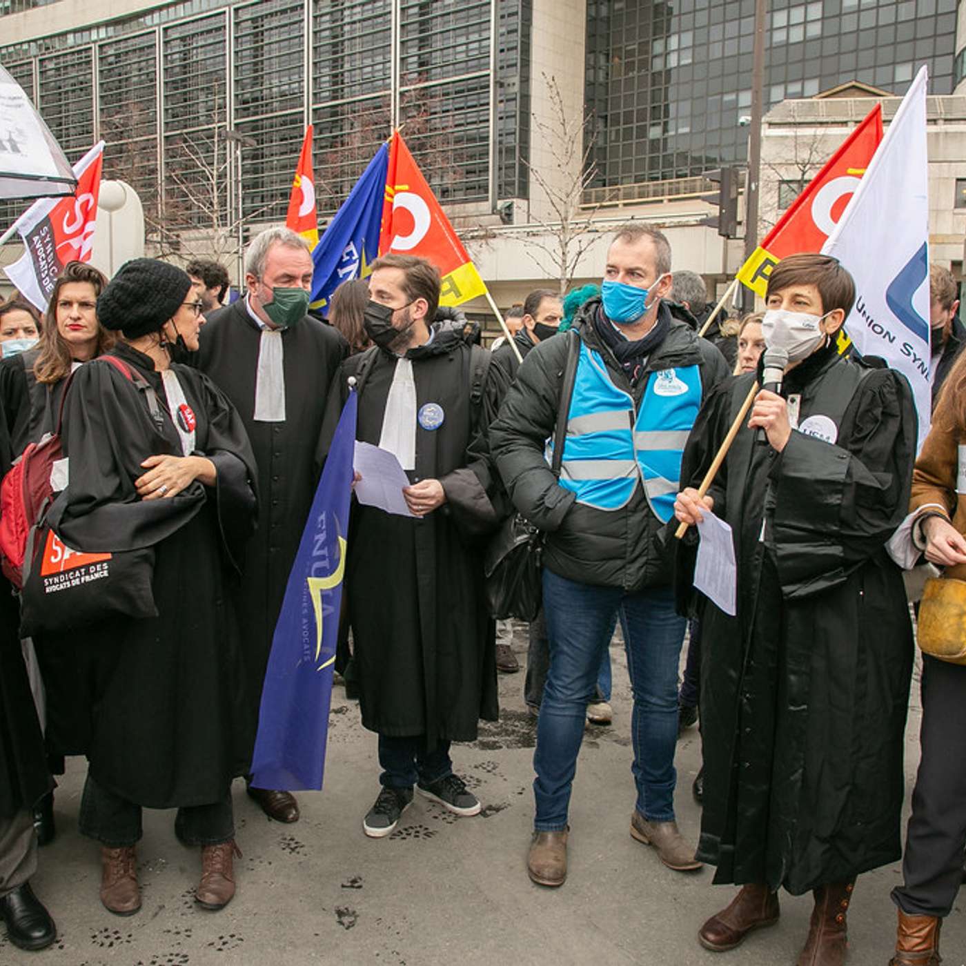Grève des avocats : journée de la "justice morte" avec Louis-Georges Barret, bâtonnier de Nantes