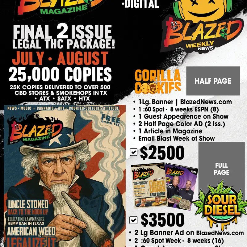 SPONSOR BLAZED WEEKLY NEWS
