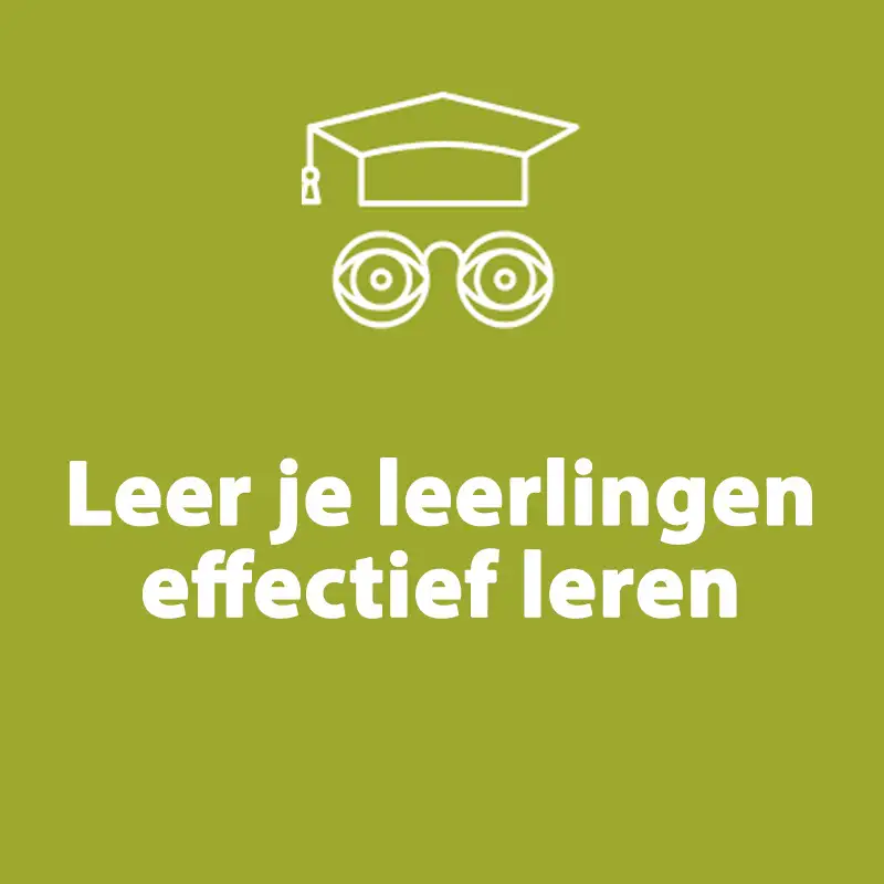 S1 | #13 -  Leer je leerlingen effectief leren