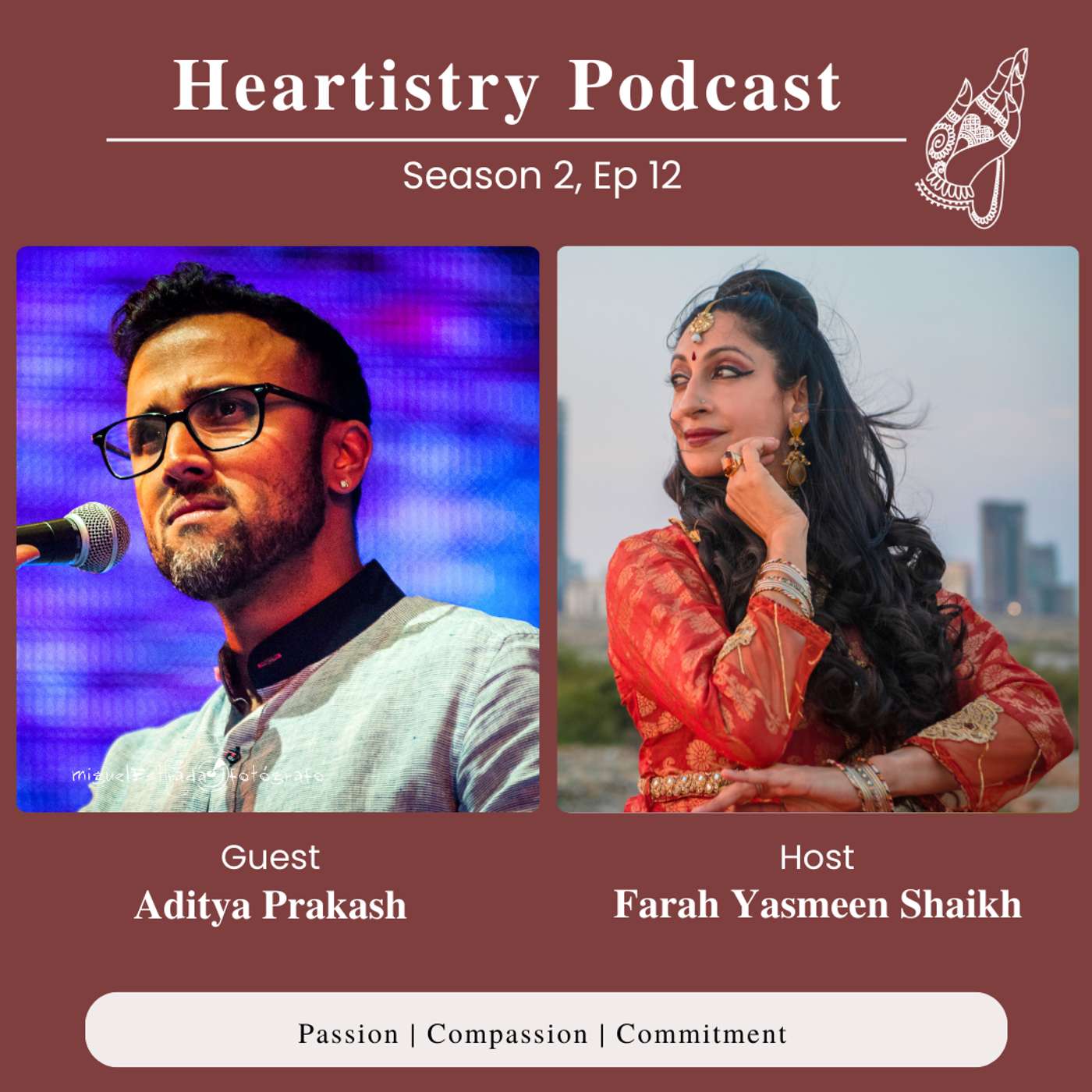 S2 Ep 12 - Aditya Prakash - Carnatic Vocalist and Founder of Aditya Prakash Ensemble episode artwork