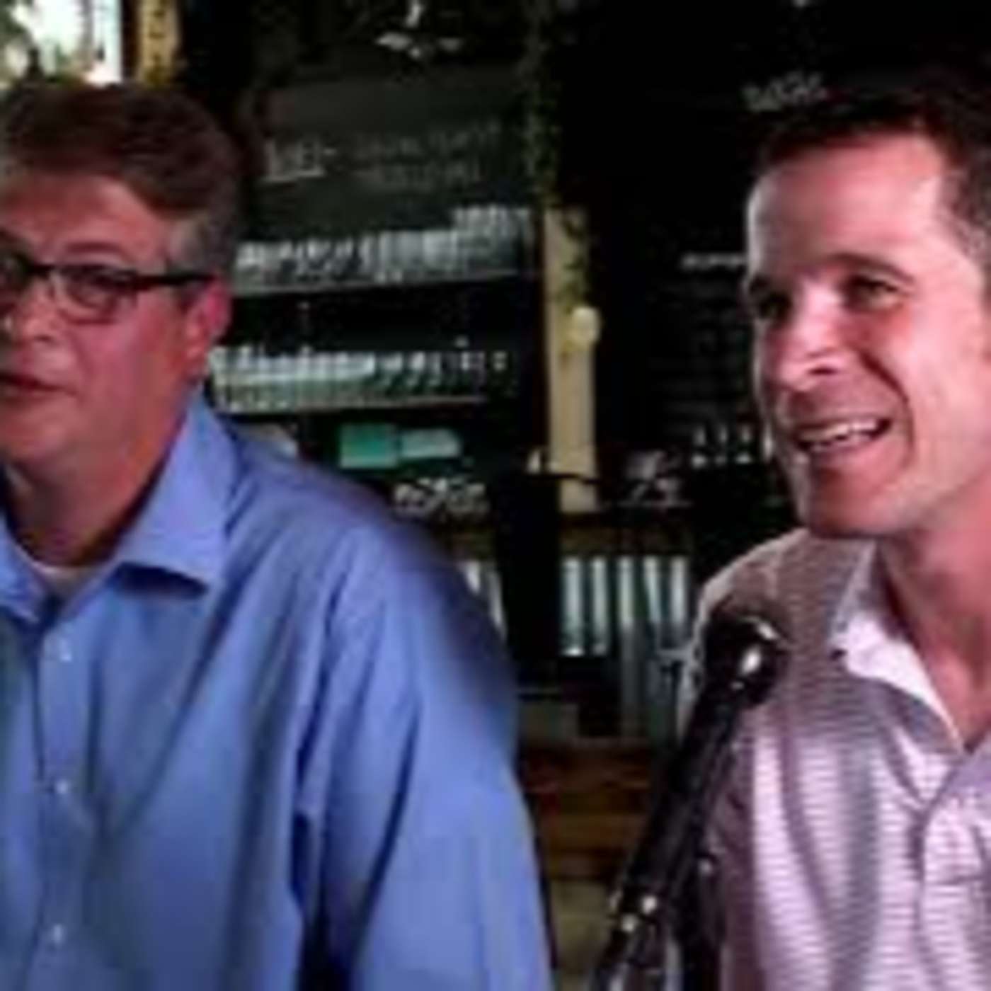 Feeney Talks With Friends