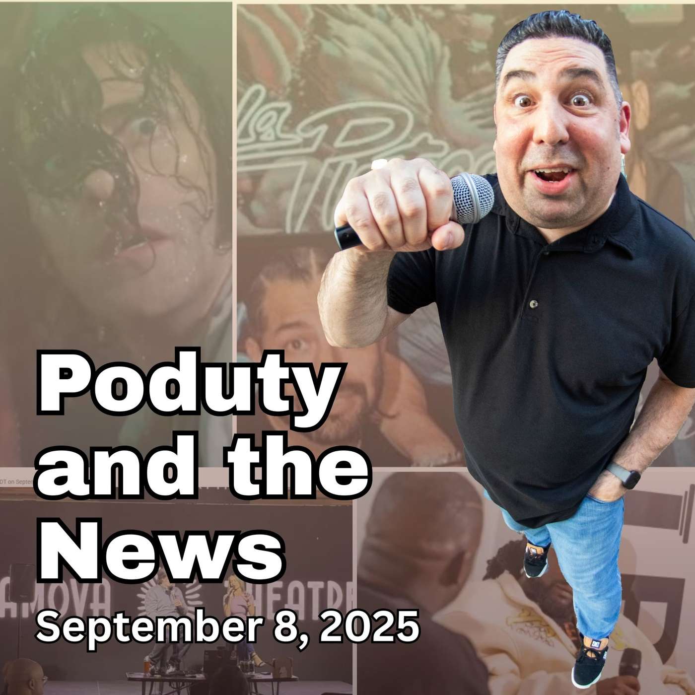 Poduty and the News.  The Weekly Live Podcast About Podcast News, Trends & Live Podcasting