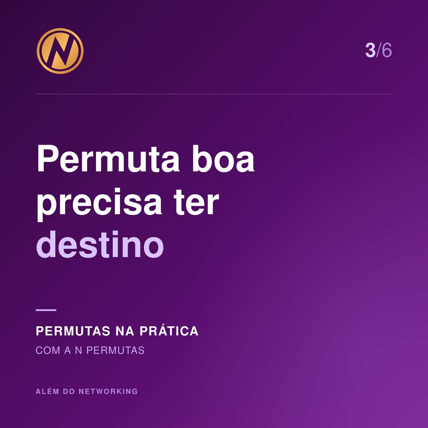 Permuta boa precisa ter destino episode artwork