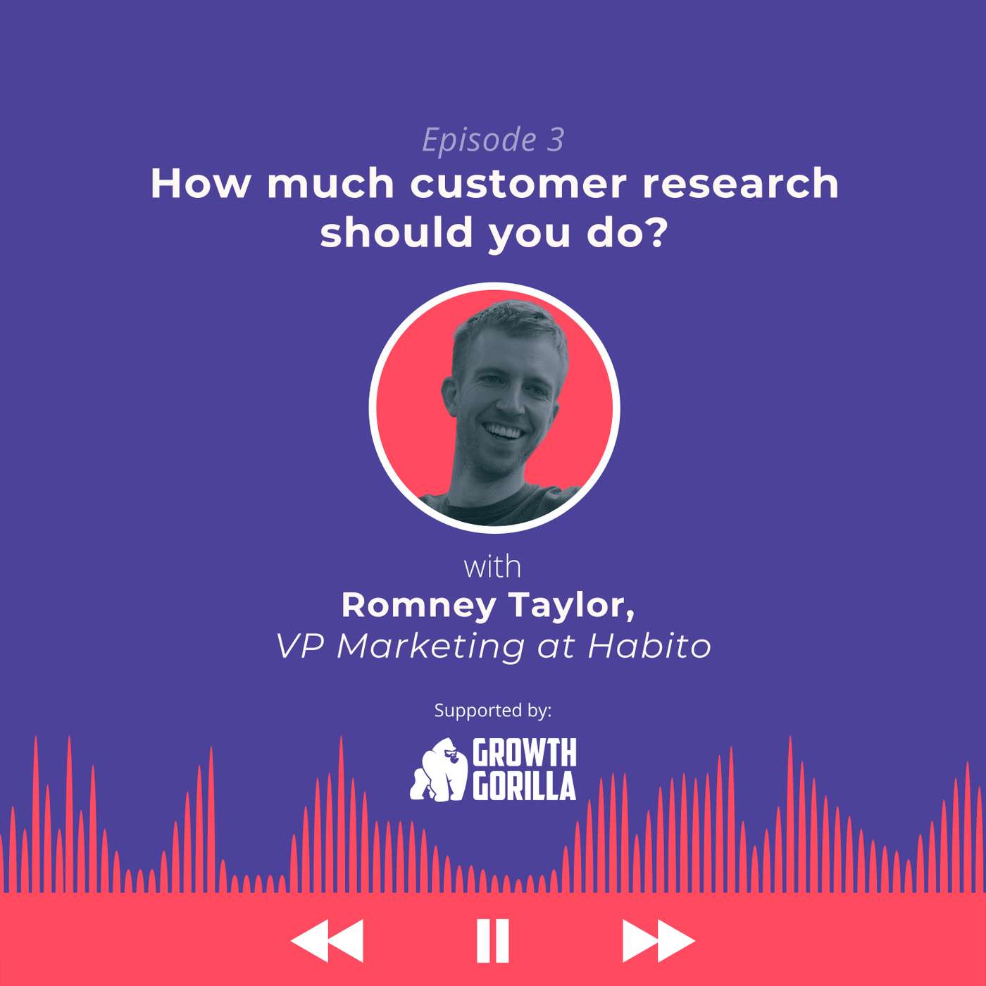 How Much Customer Research Should You Do? | Romney Taylor, VP of Marketing at Habito episode artwork