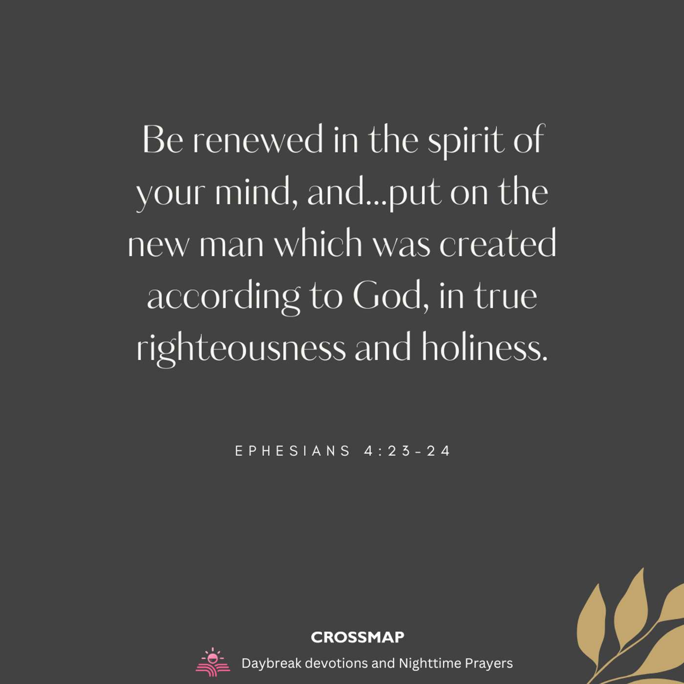 A Resolution to Renew - A Nighttime Prayer