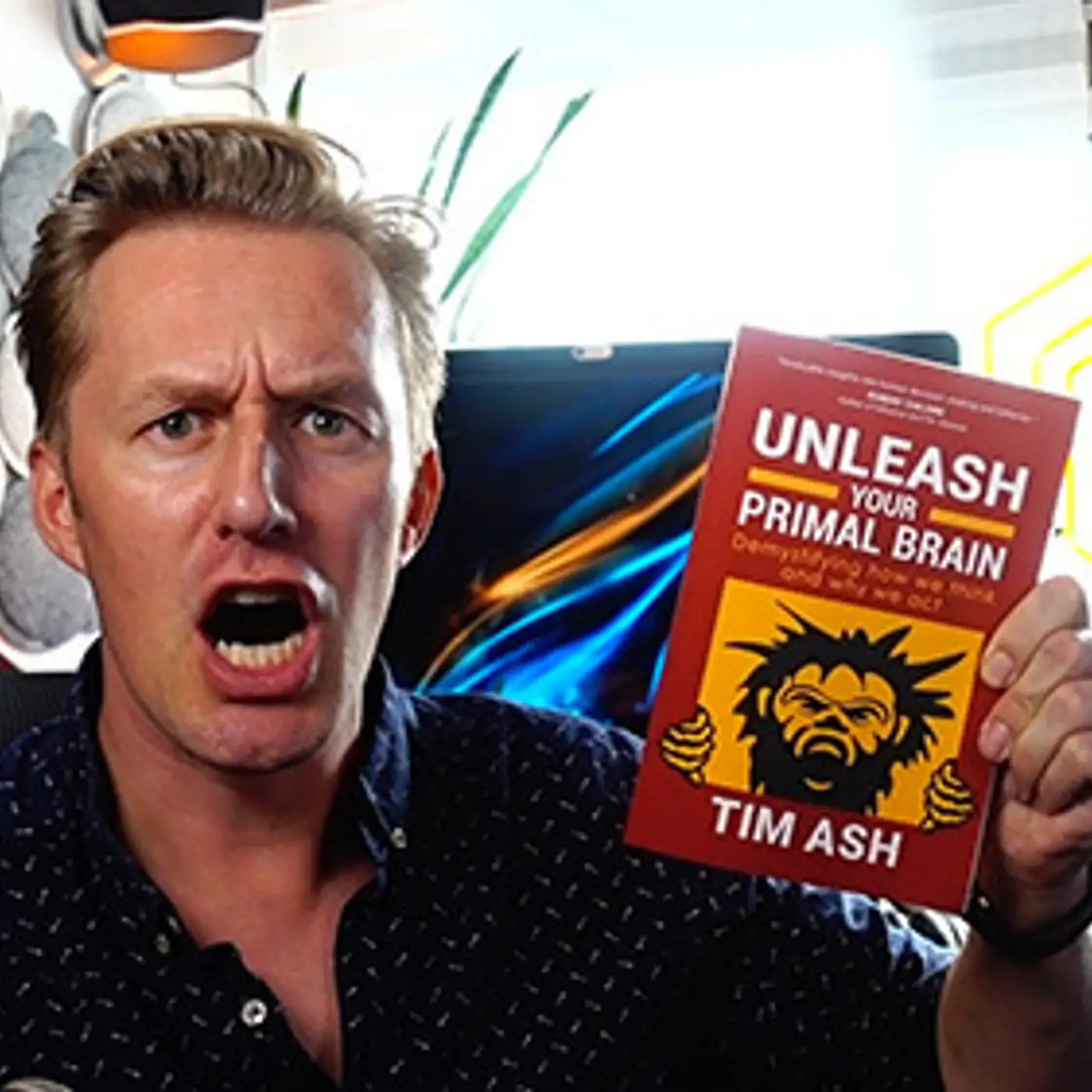 Cover art for episode: Unleash Your Primal Brain, with Tim Ash - CRO.CAFE podcast