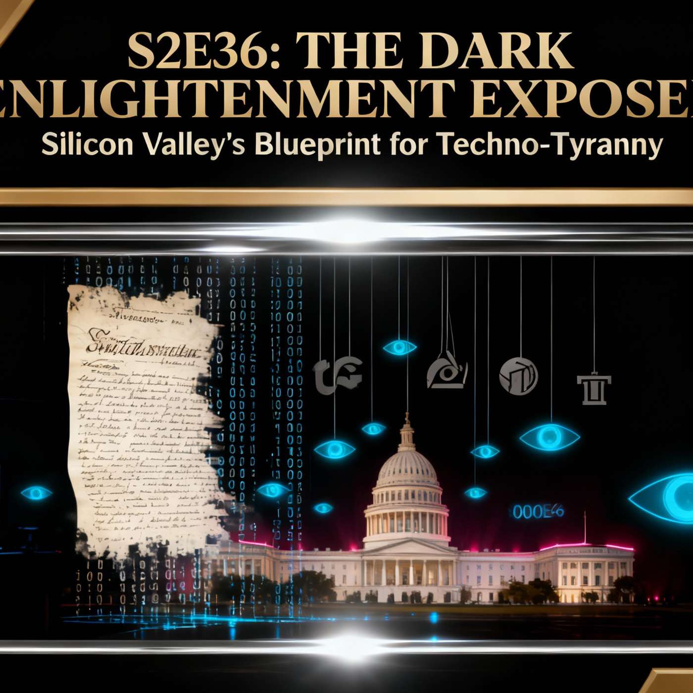 S2E36 Silicon Valley s Dark Enlightenment Coup with Courtenay Turner episode artwork