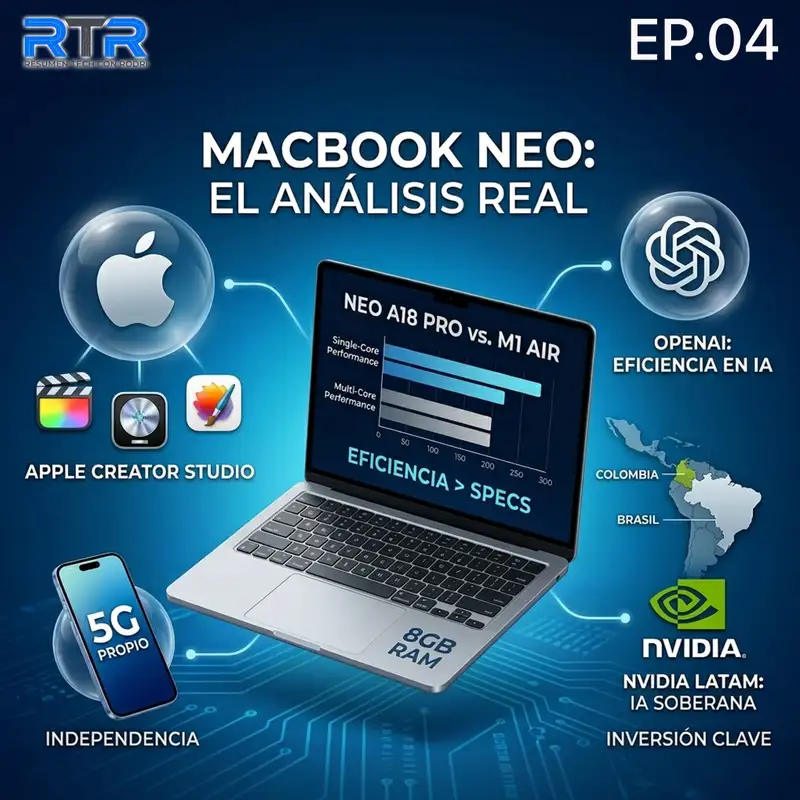 RTR 04: MacBook Neo: ¿La nueva Air M1?