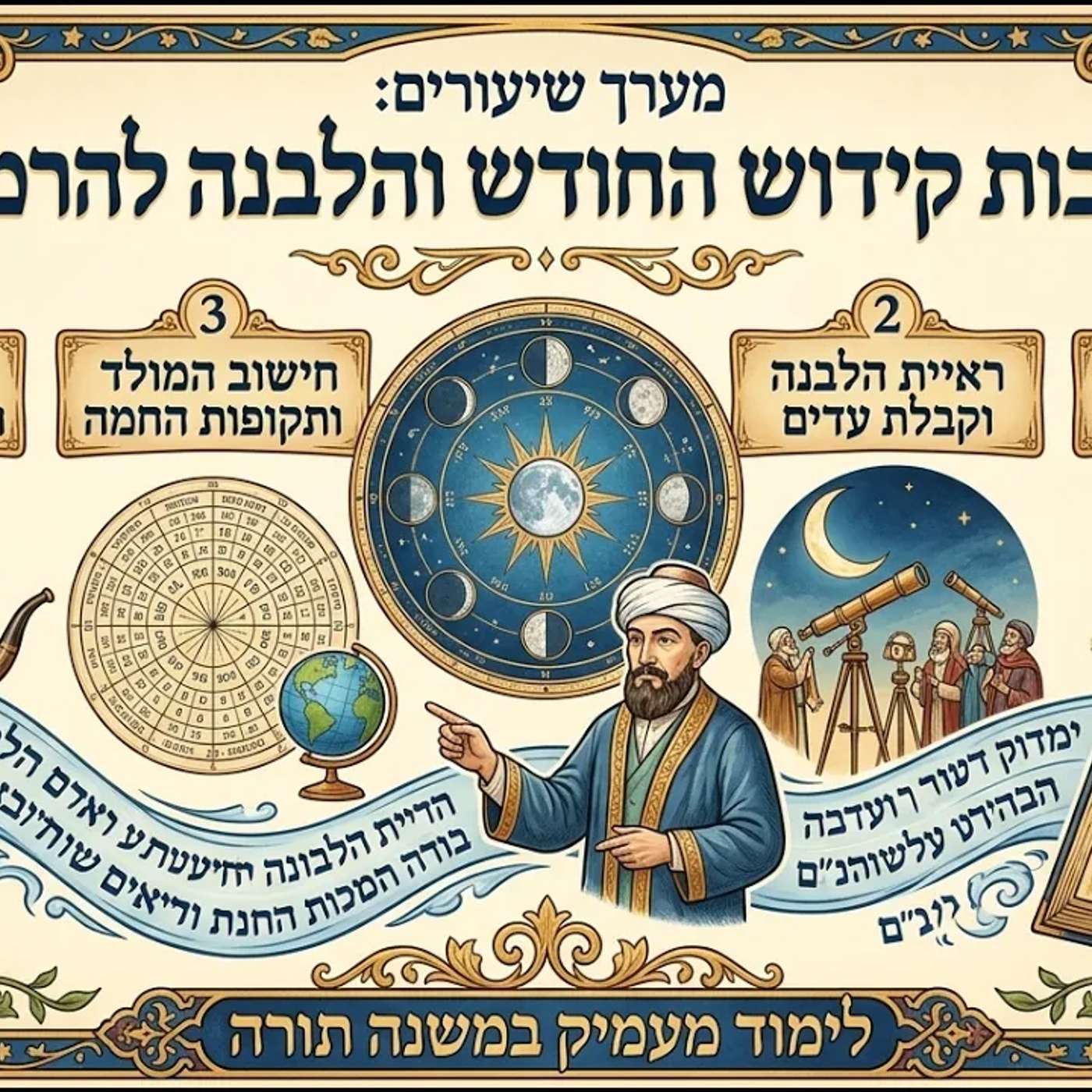🌐 רמב"ם יומי באשמורת הבוקר הלכות קידוש החודש שיעור מספר 10, הרב אלון עטיה שליט"א היכל המלך גבעת זאב!