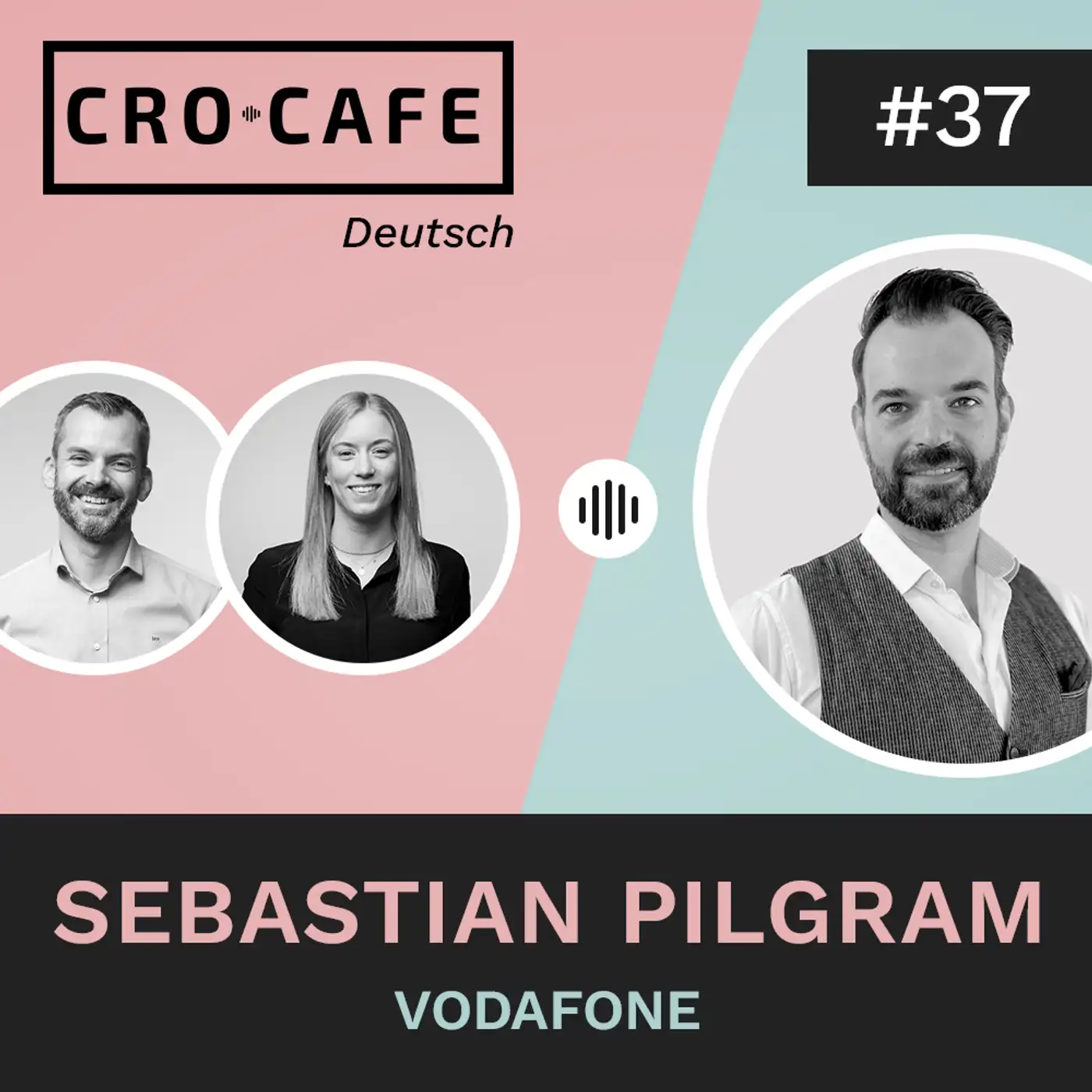 Cover art for episode: #37 Einblicke in die Conversion Rate und Funnel Optimierung - mit Sebastian Pilgram - CRO.CAFE podcast