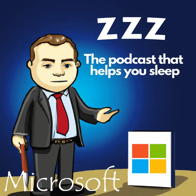 Who doesn't use windows or other Microsoft products? Let's get you dreaming as you listen to Microsoft's Terms of Service and Privacy Policy read by Nancy