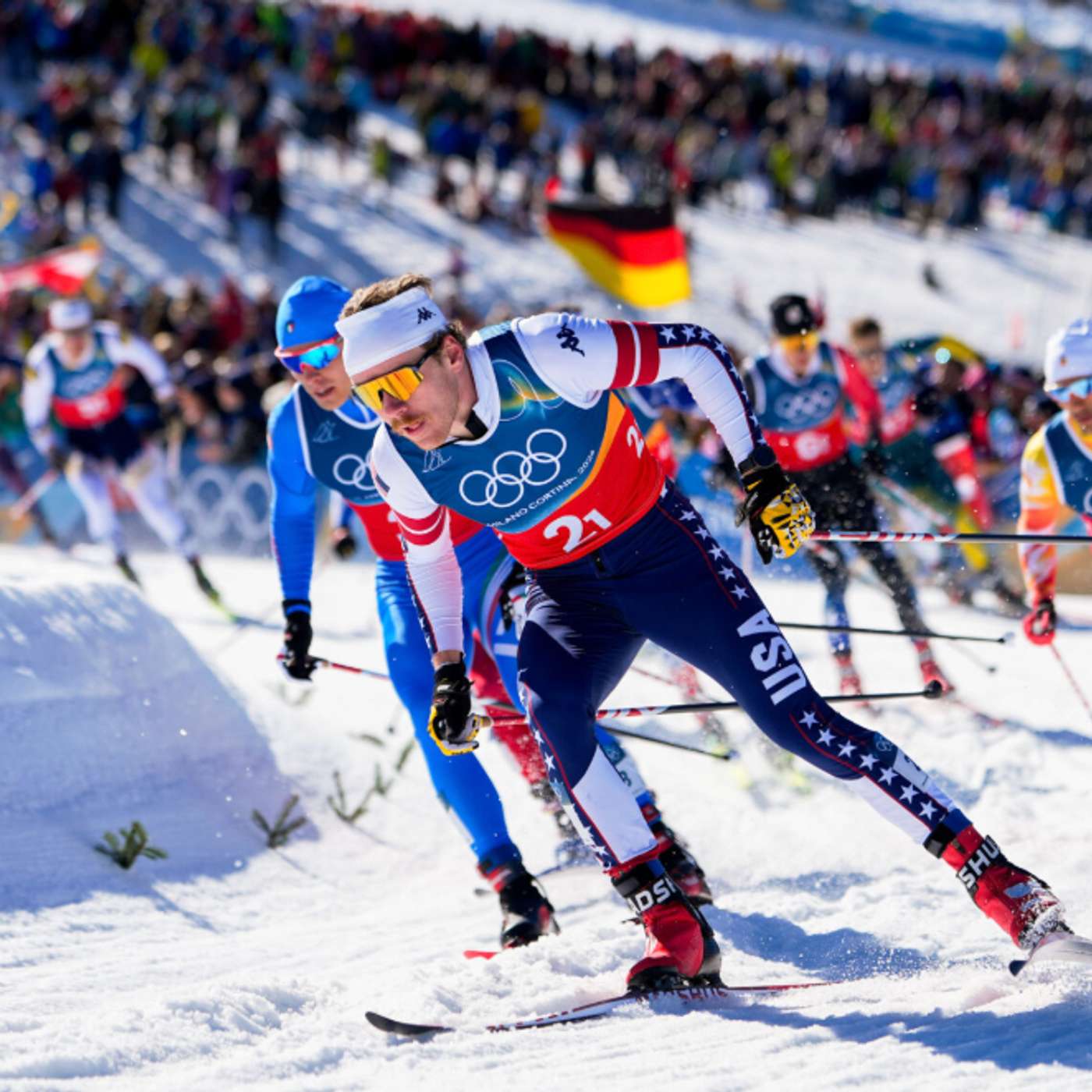 A Tesero team sprint slugfest