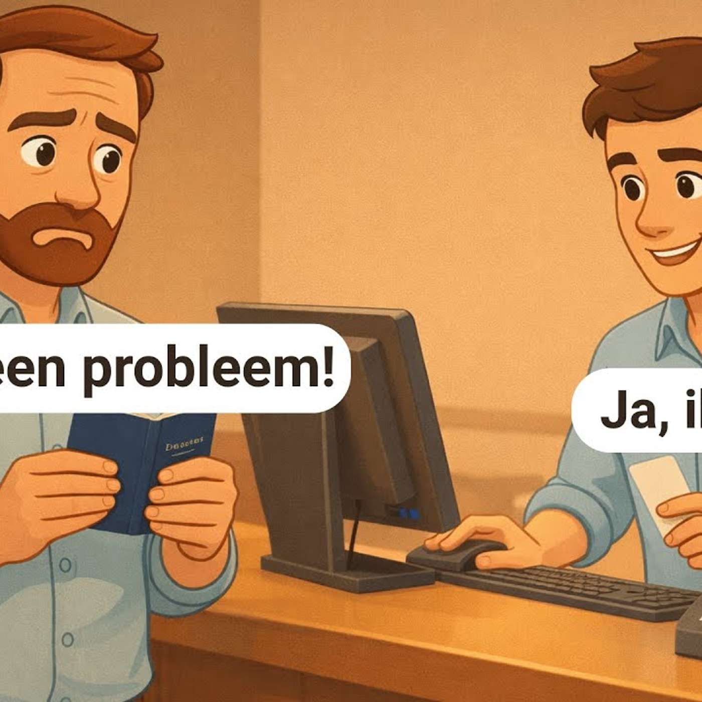 10 Dialogues At The Hotel | Dutch Conversations for Beginners A1-A2