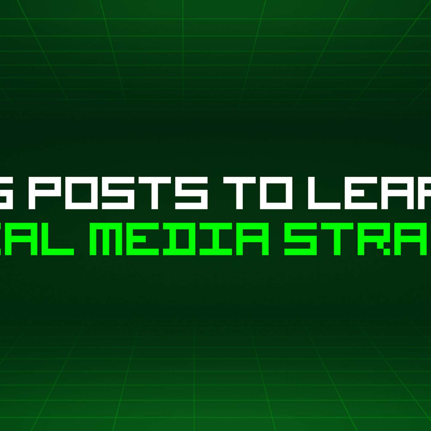 103 Blog Posts To Learn About Social Media Strategy episode artwork