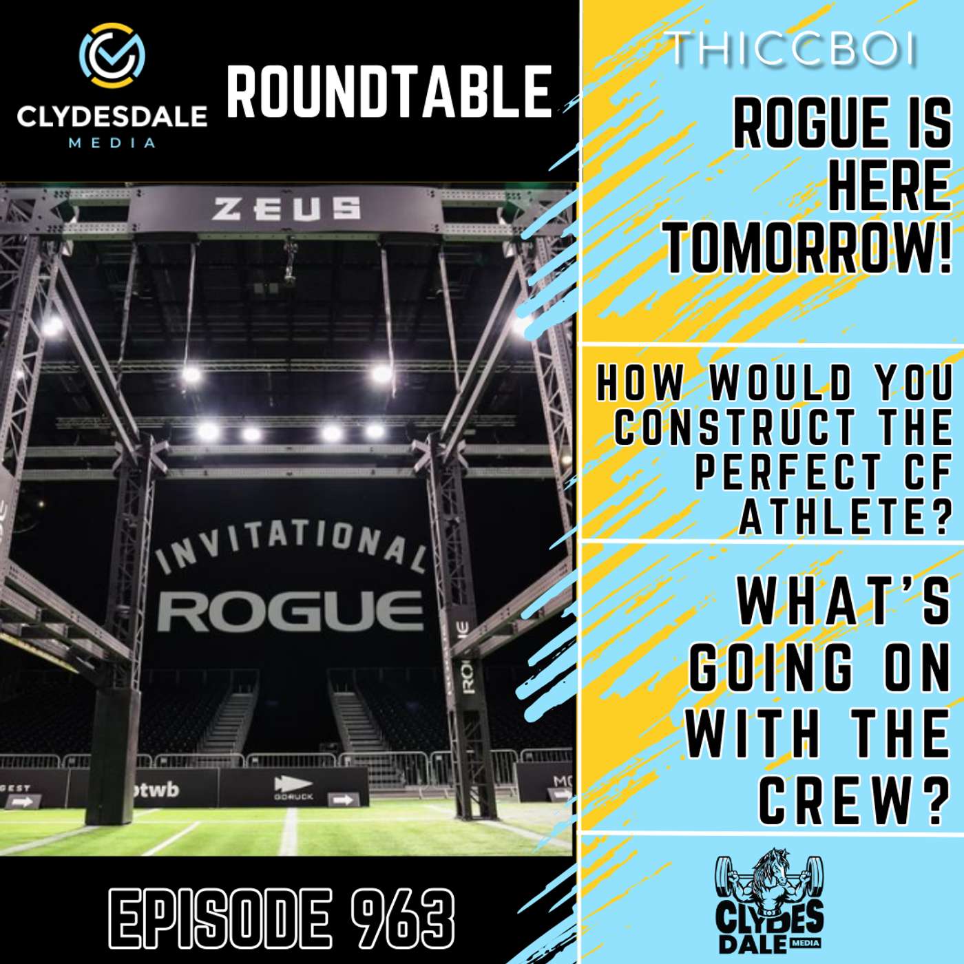 Clydesdale Media Roundtable - Rogue is in Scotland and Live this Weekend! episode artwork