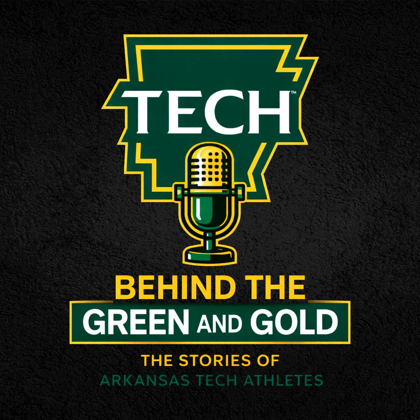 Behind The Green and Gold podcast artwork
