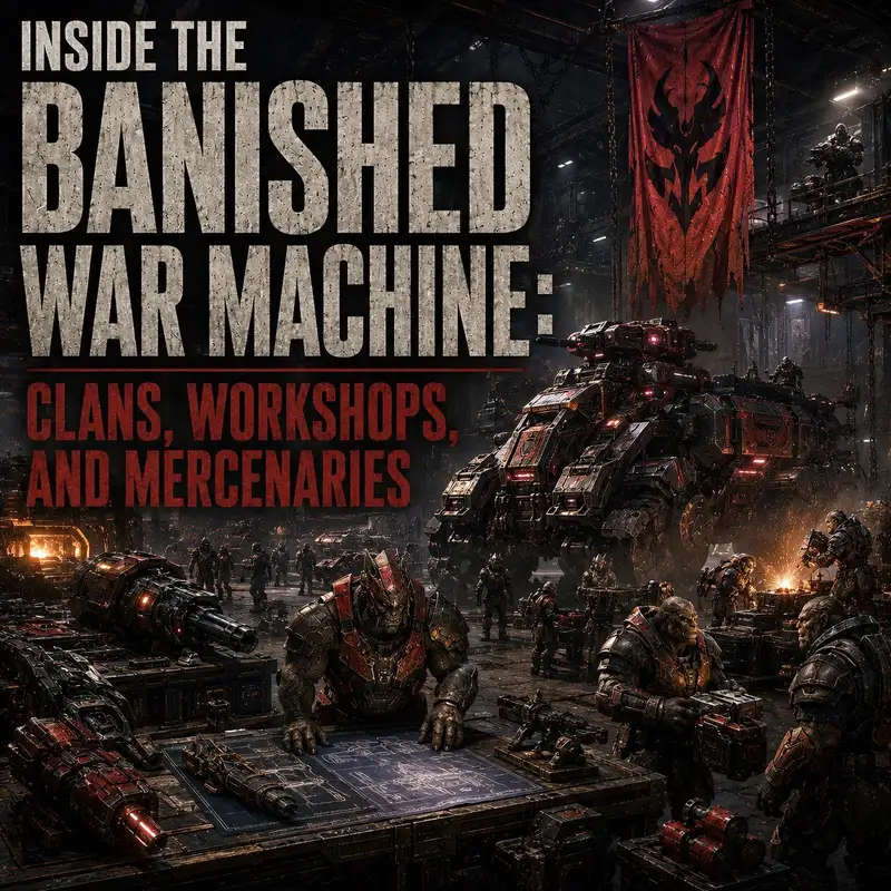 Inside the Banished War Machine: Clans, Workshops, and Mercenaries