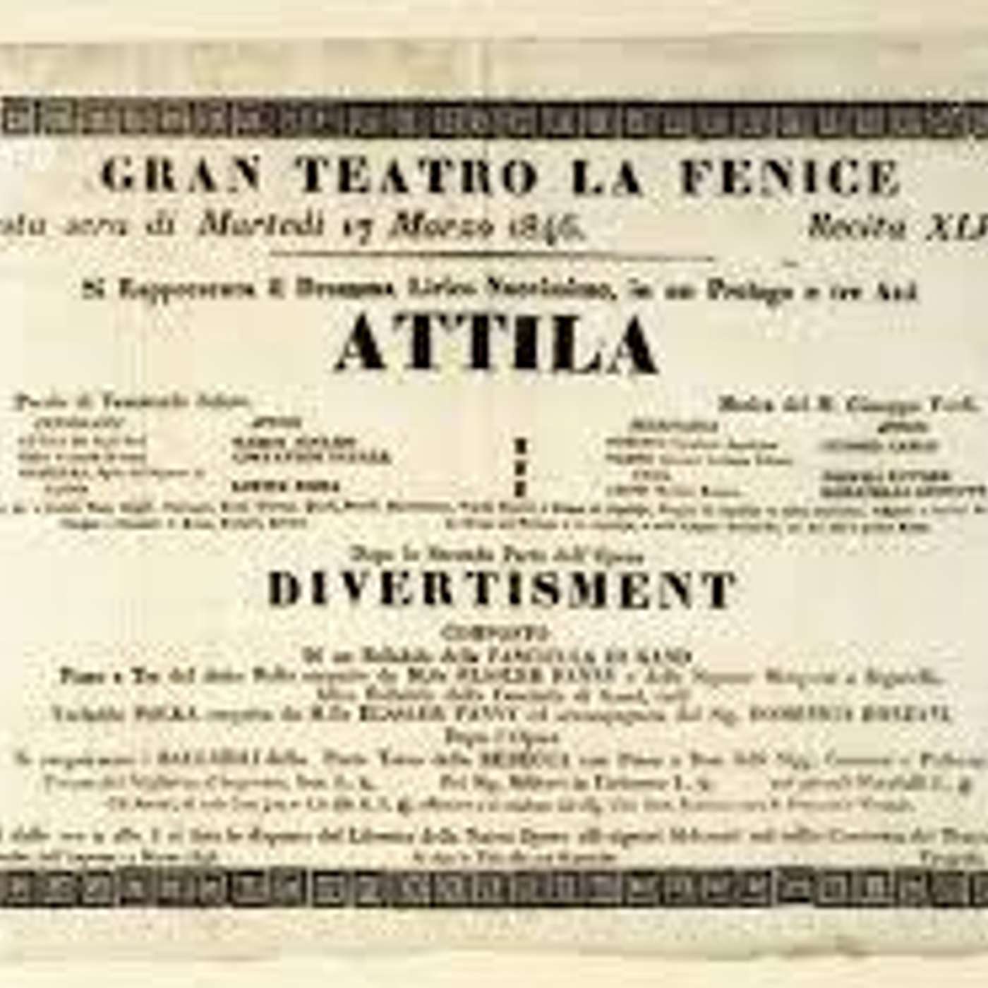 L'opera 273 - G. Verdi - Attila