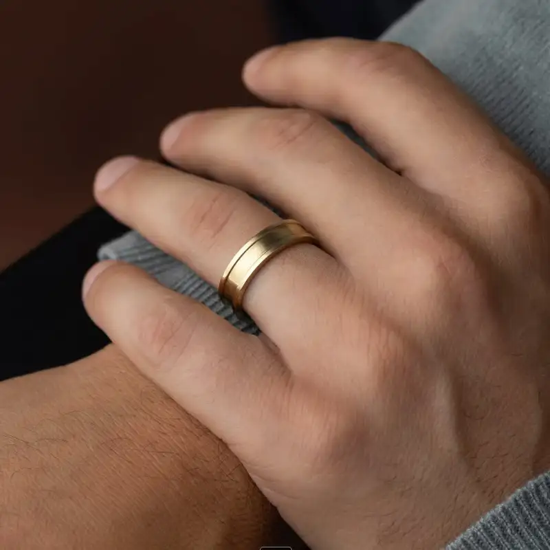Just Launched: 17 New Men's Wedding Bands