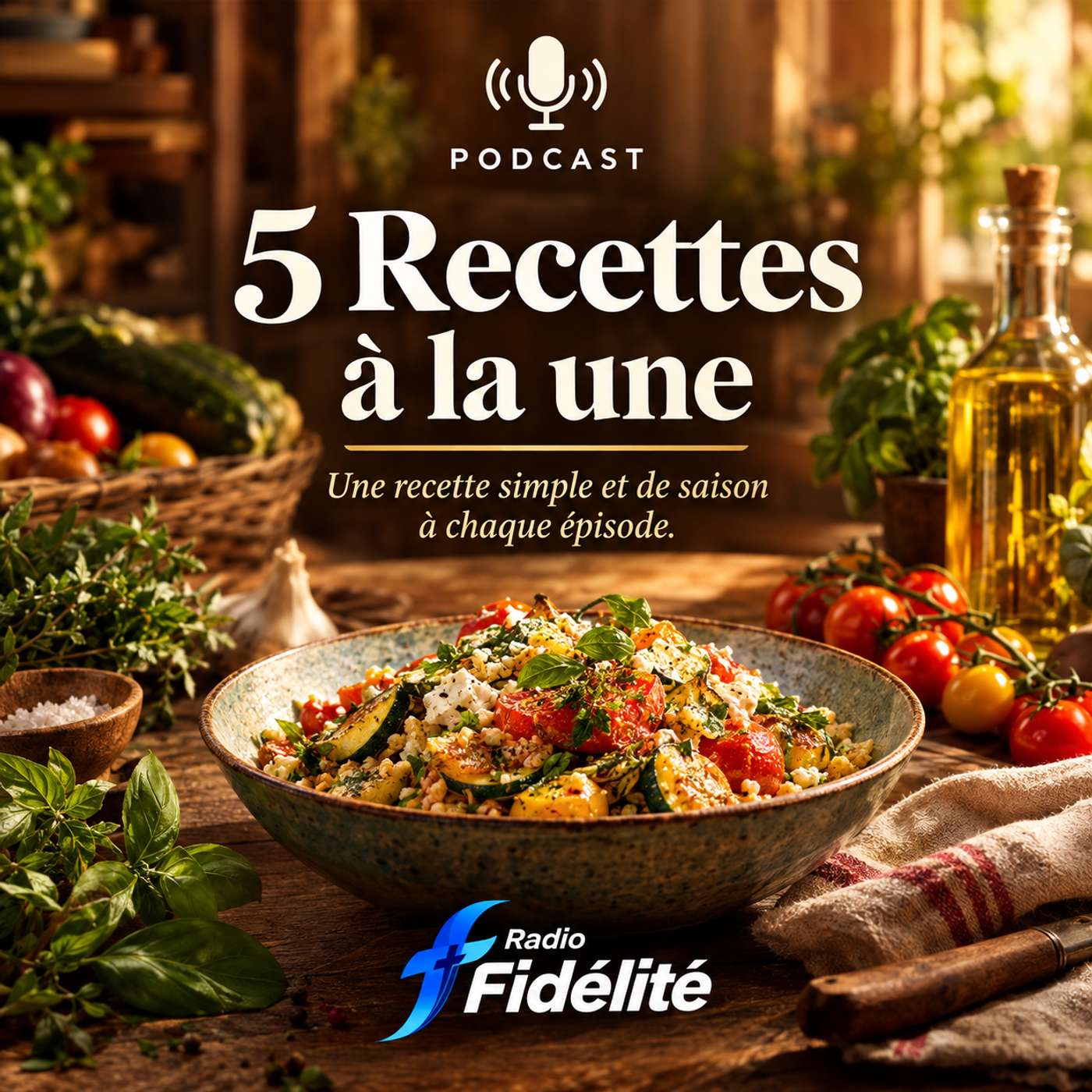 5 recettes à la une - Radio Fidélité podcast cover art