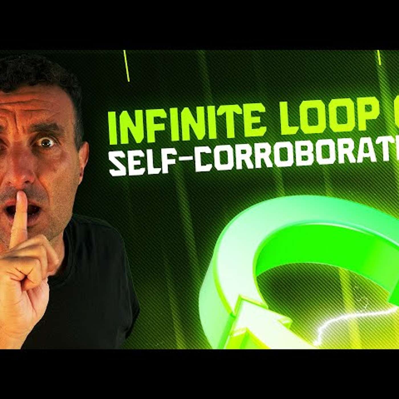 The Infinite Loop of Self-Corroboration
