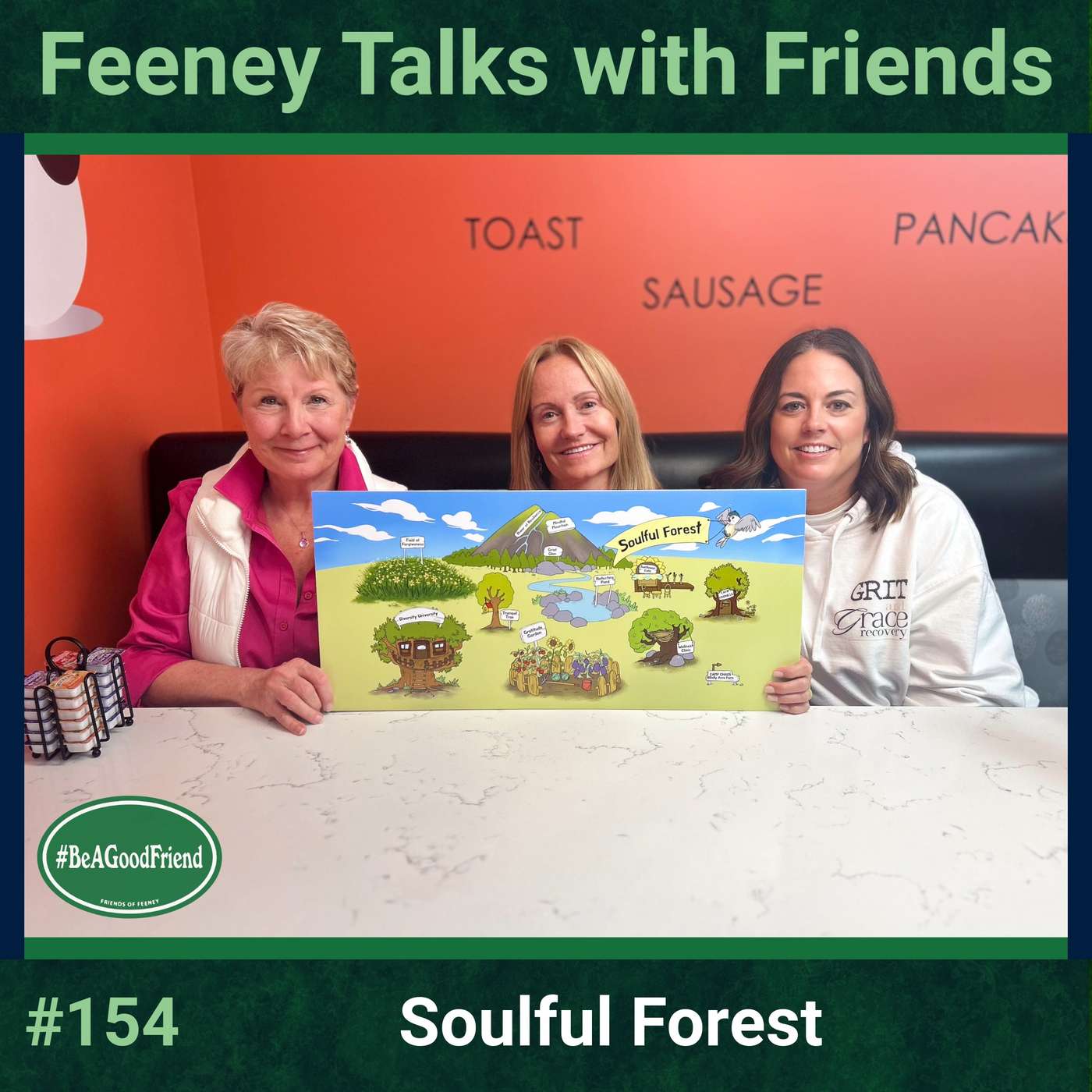 Feeney Talks With Friends