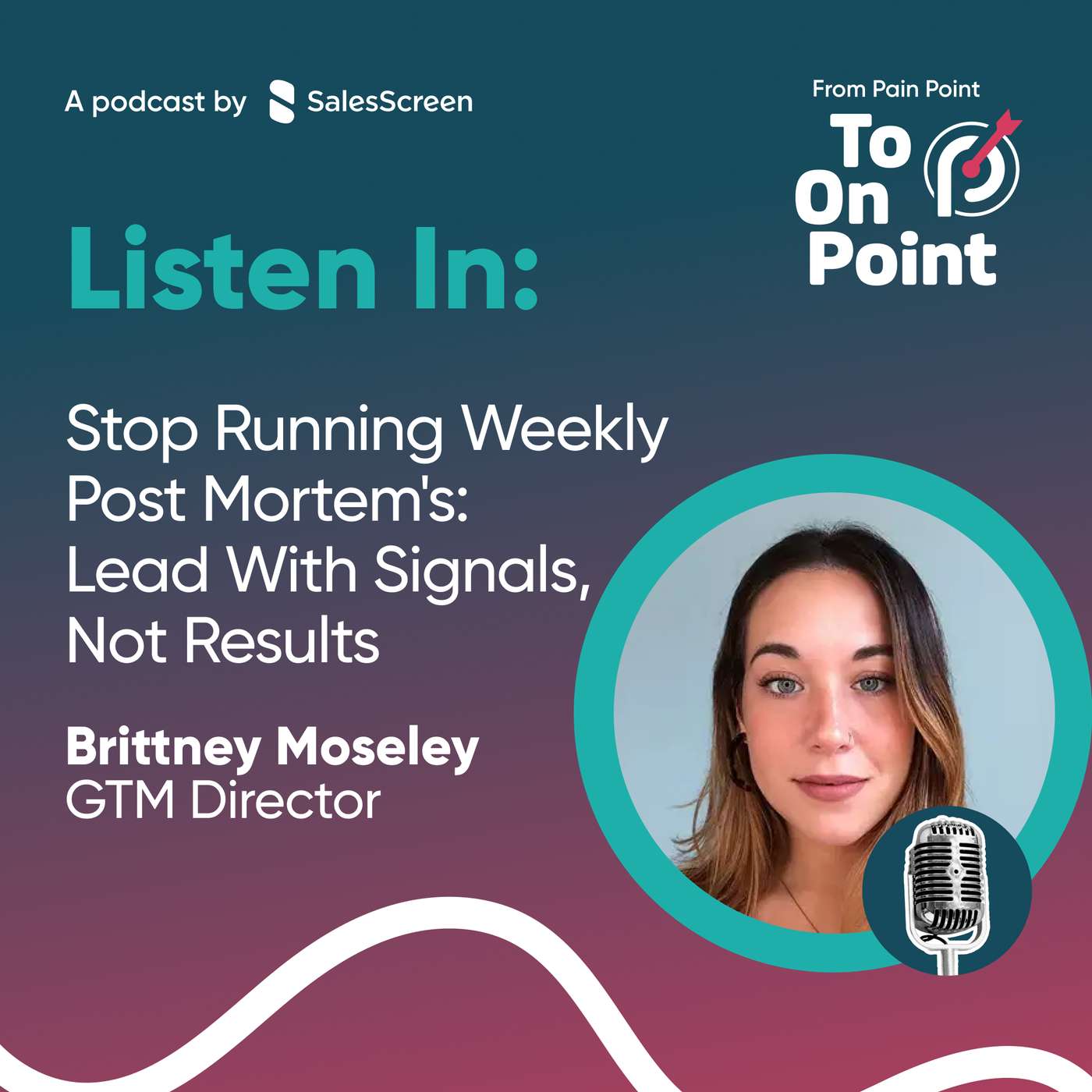 26. Stop Running Weekly Post Mortem's: Lead With Signals, Not Results episode artwork