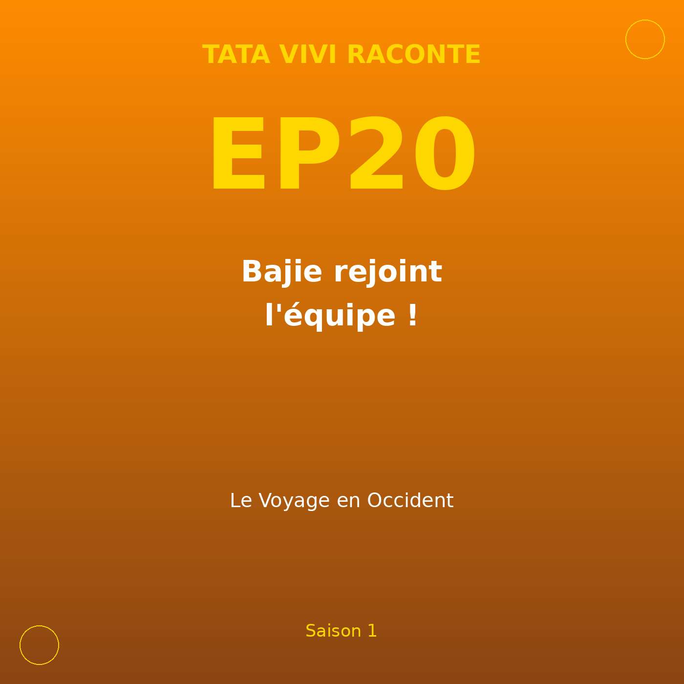 EP20 · Bajie rejoint l'équipe ! episode artwork