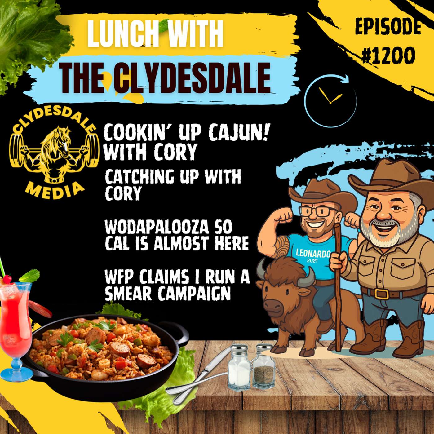Lunch with the Clydesdale - Cajun Wednesday | WFP Responds to Smear Campaign episode artwork