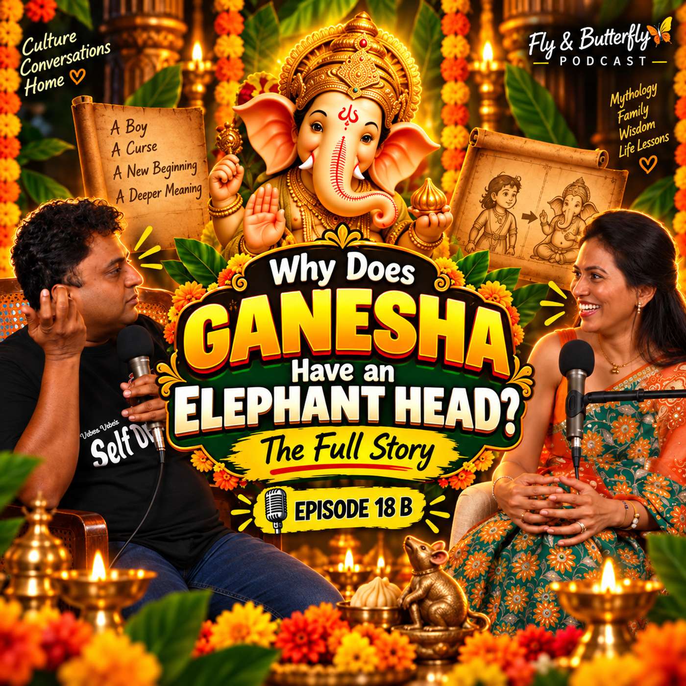 Why Does Ganesha Have an Elephant Head? The Full Story | Episode 18 B episode artwork