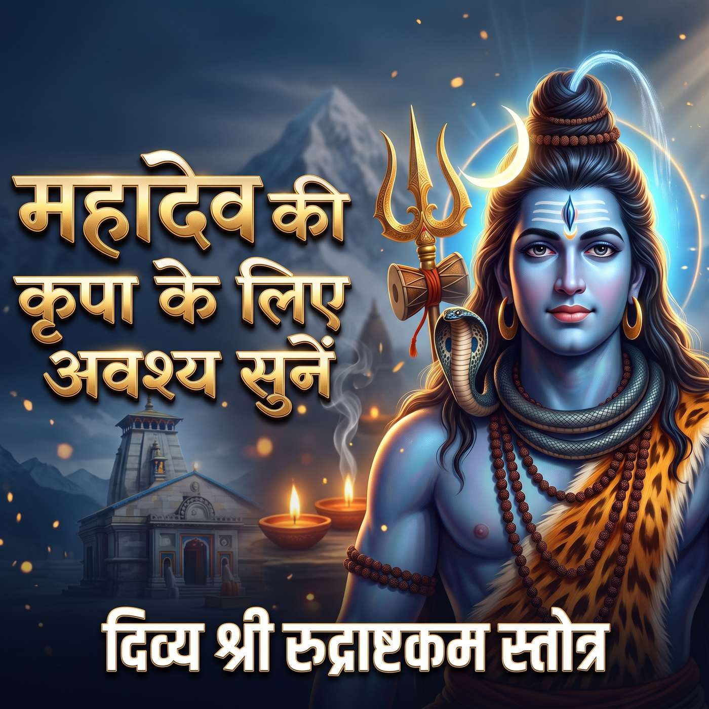 महादेव की कृपा के लिए अवश्य सुनें | दिव्य श्री रुद्राष्टकम स्तोत्र | Shri Rudrashtakam Stotram episode artwork