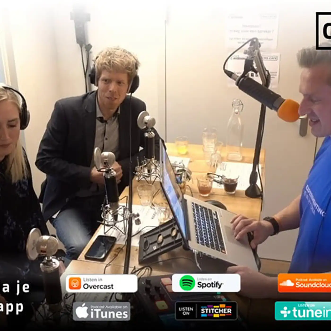 Cover art for episode: Emerce Conversion Livestream: Daphne Tideman - Bernadette Bijkerk - Ruben de Boer (Online Dialogue) - CRO.CAFE podcast