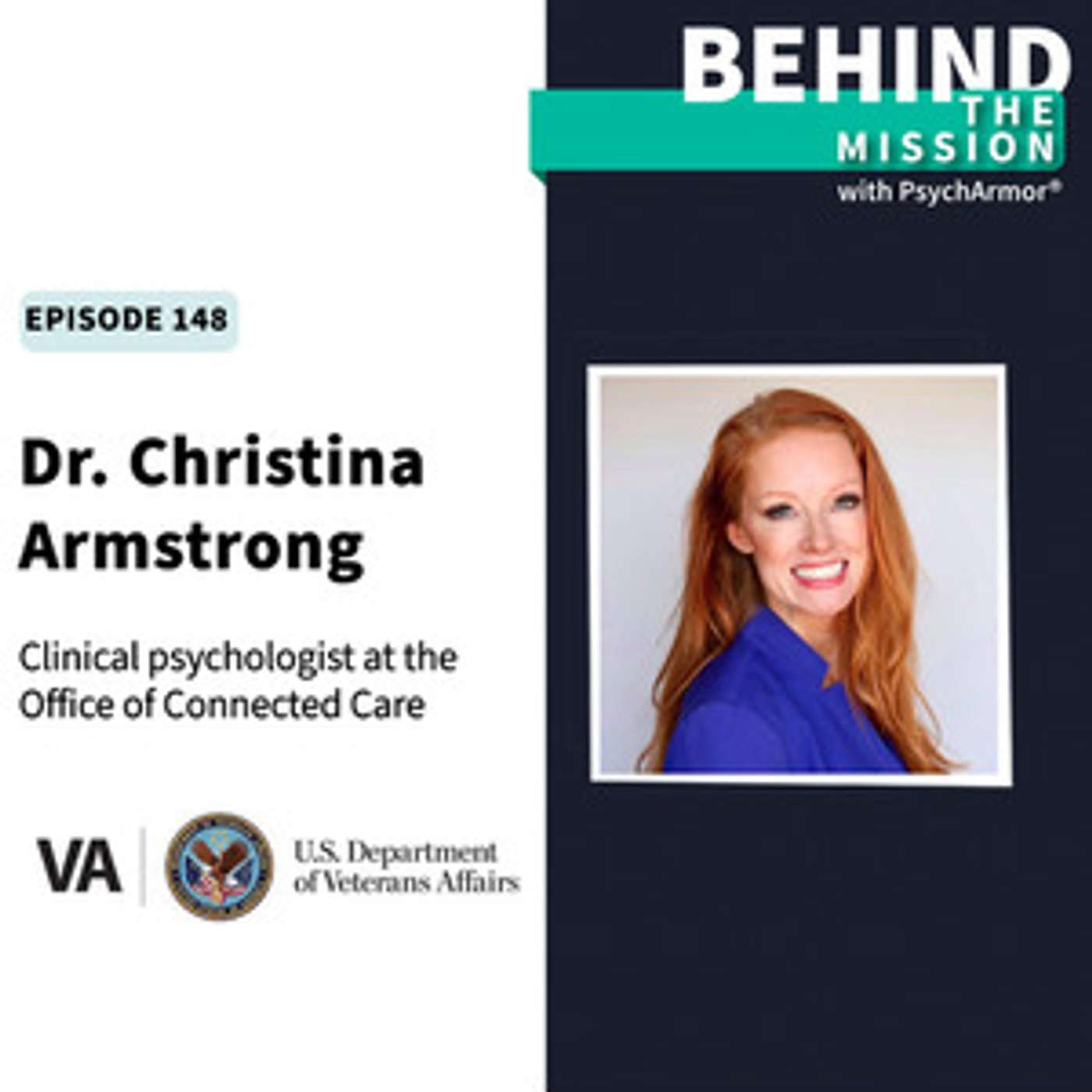 BTM148 - Dr. Christina Armstrong - VA Office of Connected Care episode artwork