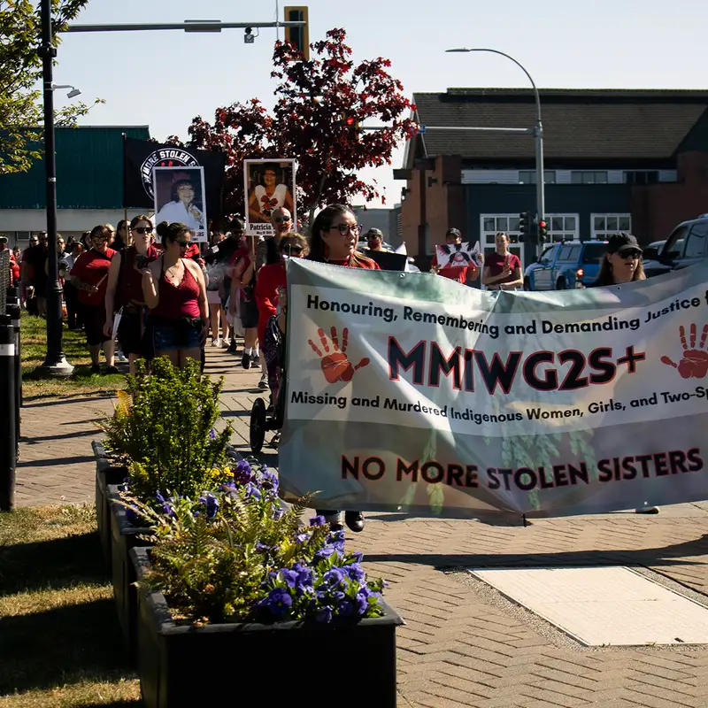  Nanaimo gathers to honour missing and murdered Indigenous women and girls 