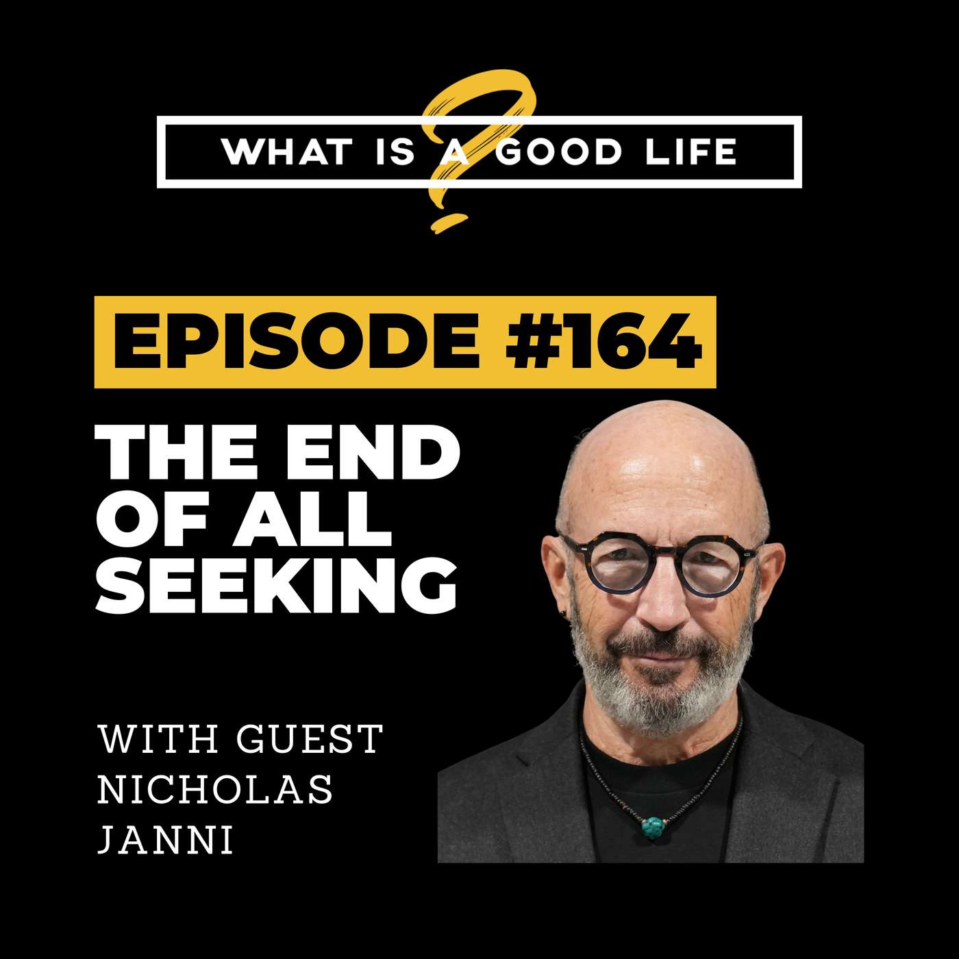 What is a Good Life? #164 - The End Of All Seeking with Nicholas Janni What is a Good Life? #164 - The End Of All Seeking with Nicholas Janni