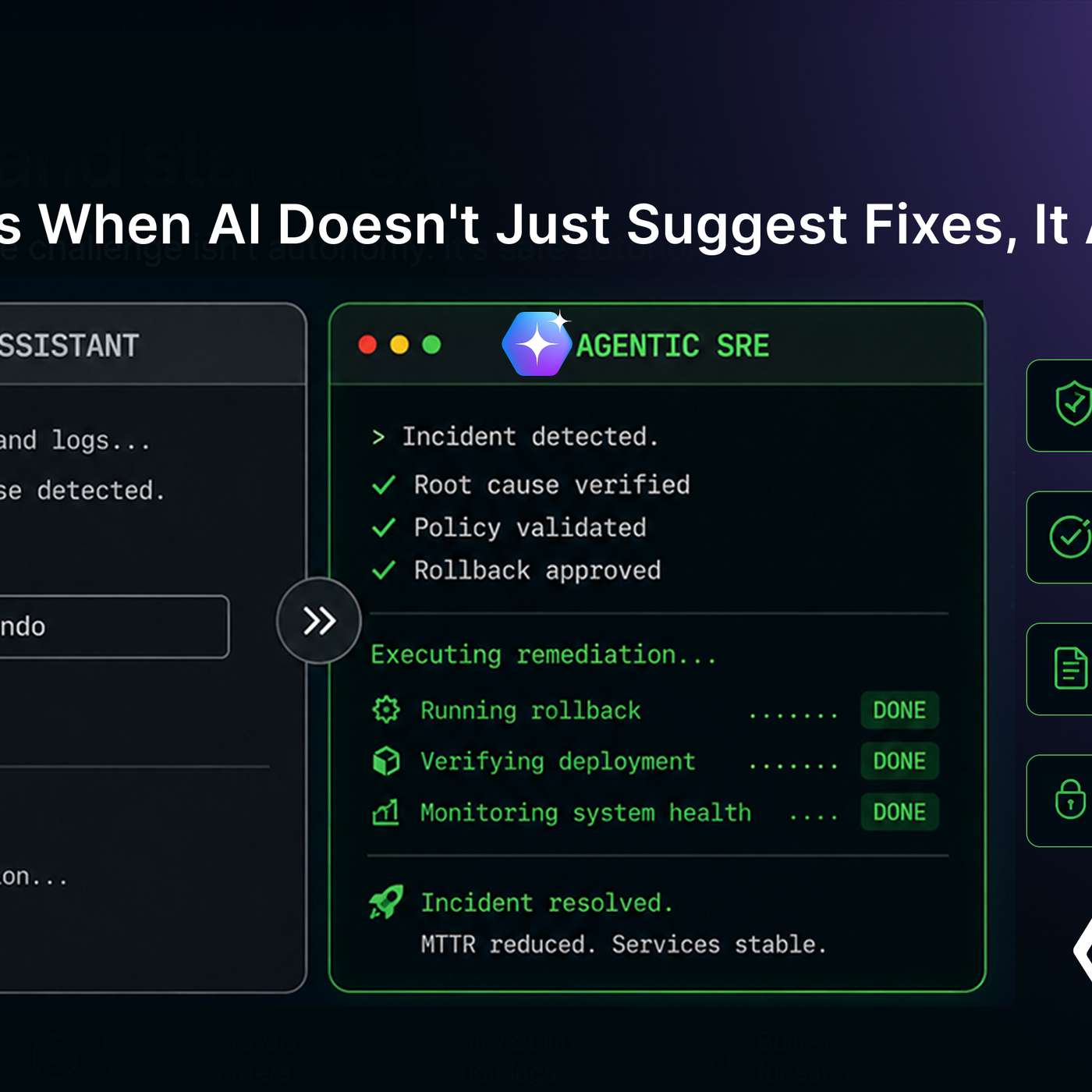 Agentic SRE: What Happens When AI Doesn't Just Suggest Fixes, It Applies Them