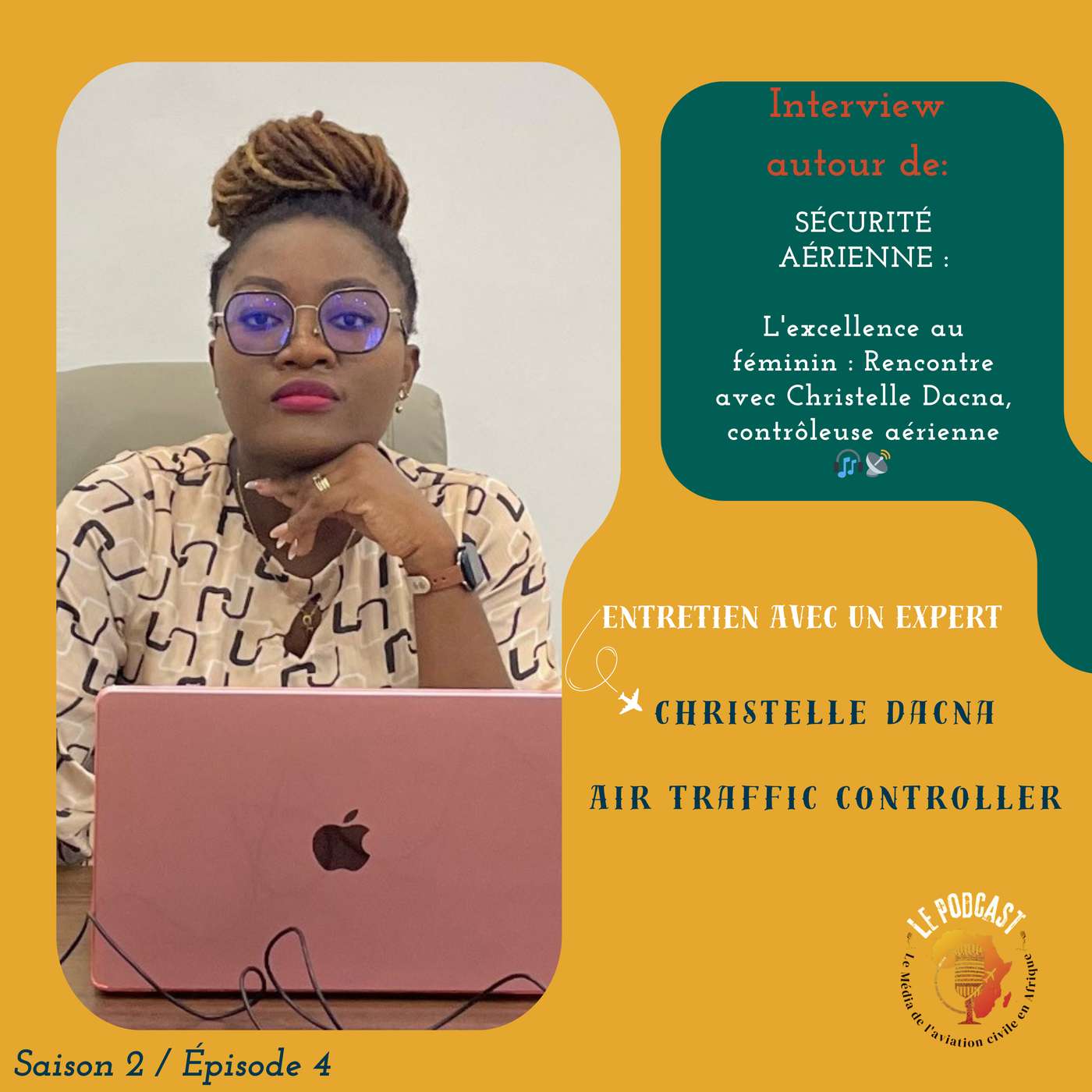 L'excellence au féminin : Rencontre avec Christelle Dacna, contrôleuse aérienne 🎧📡 L'excellence au féminin : Rencontre avec Christelle Dacna, contrôleuse aérienne 🎧📡