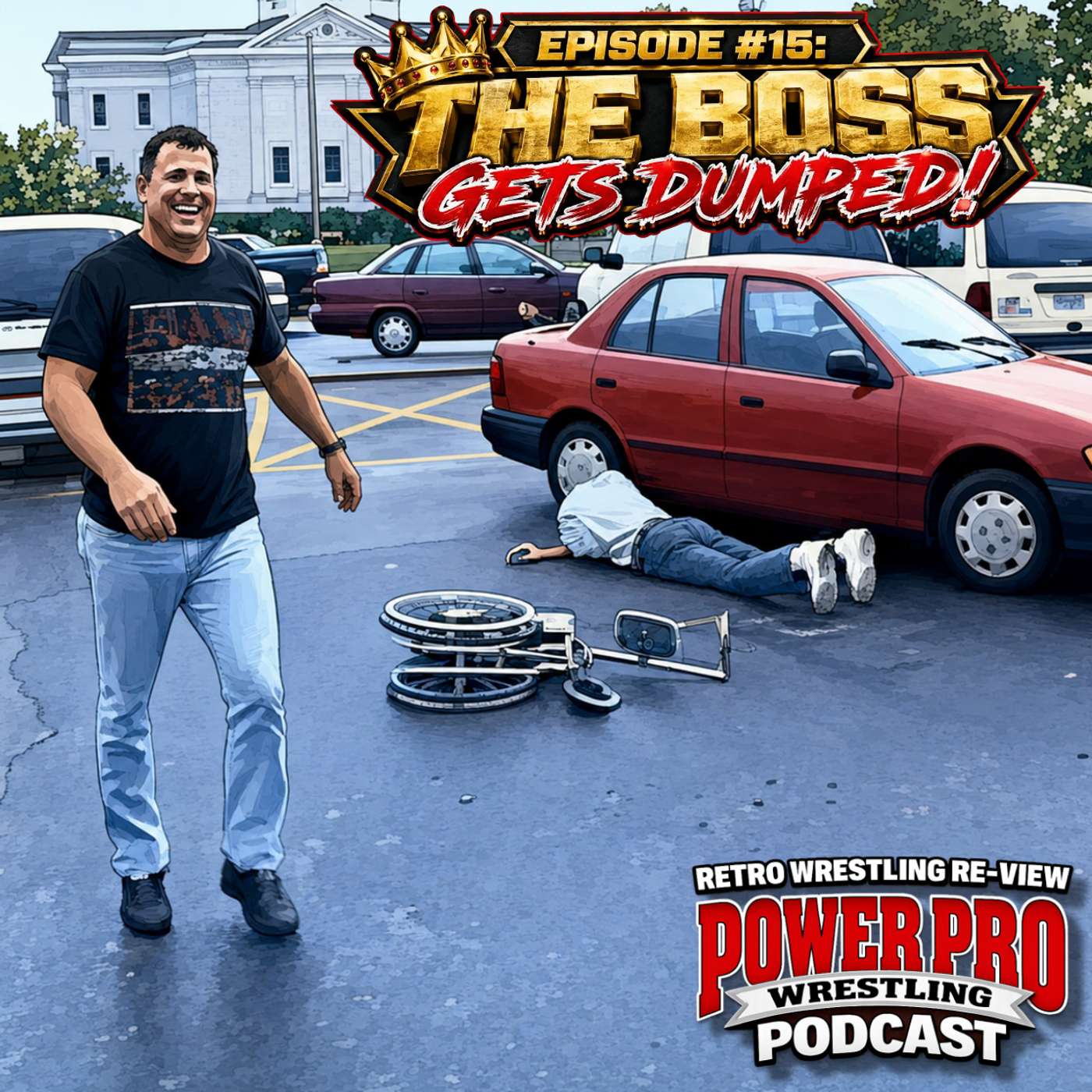 RWR Power Pro Wrestling Ep. 15 (7/25/98) - The Boss Gets Dumped! episode artwork