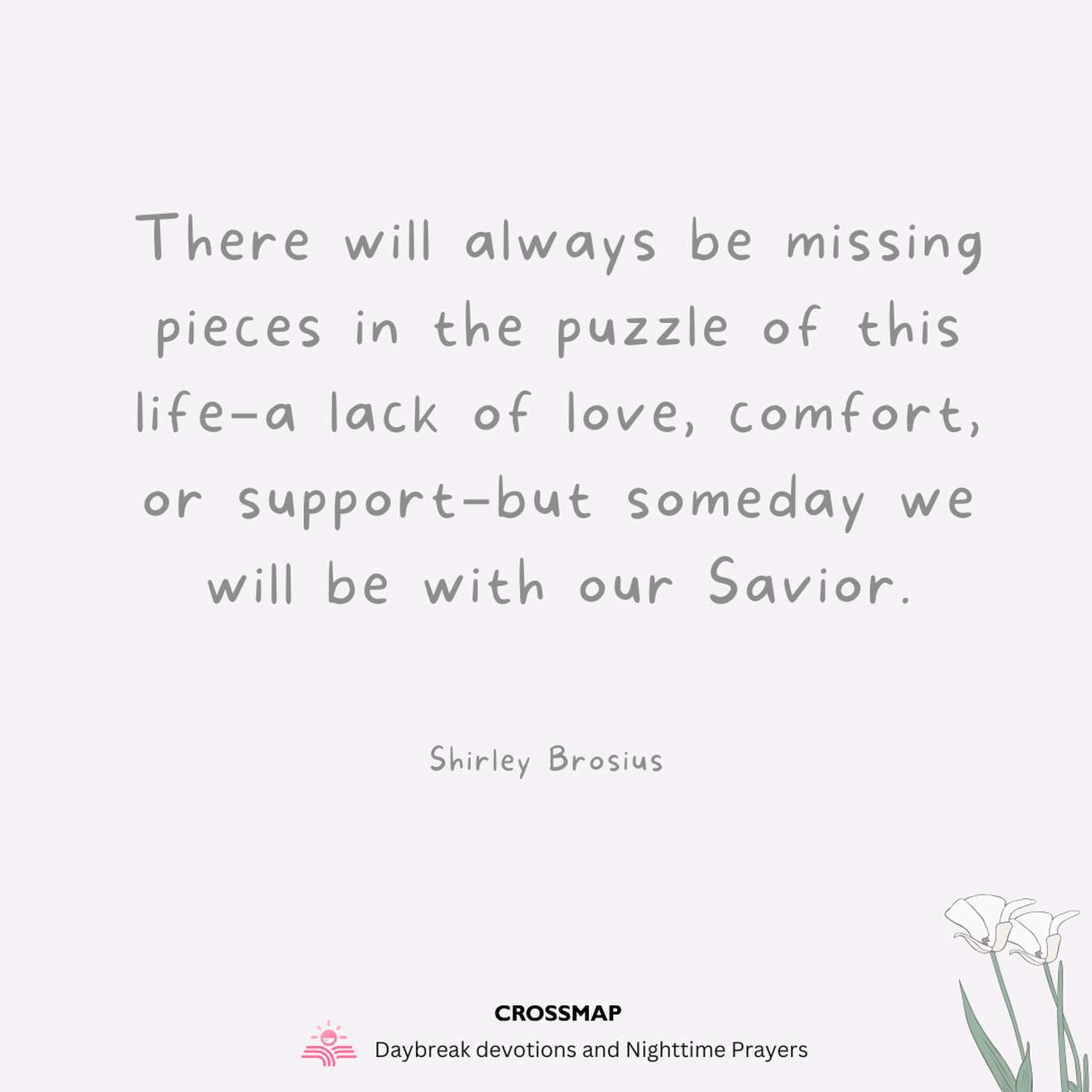 Don't Be Puzzled as You Develop Patience