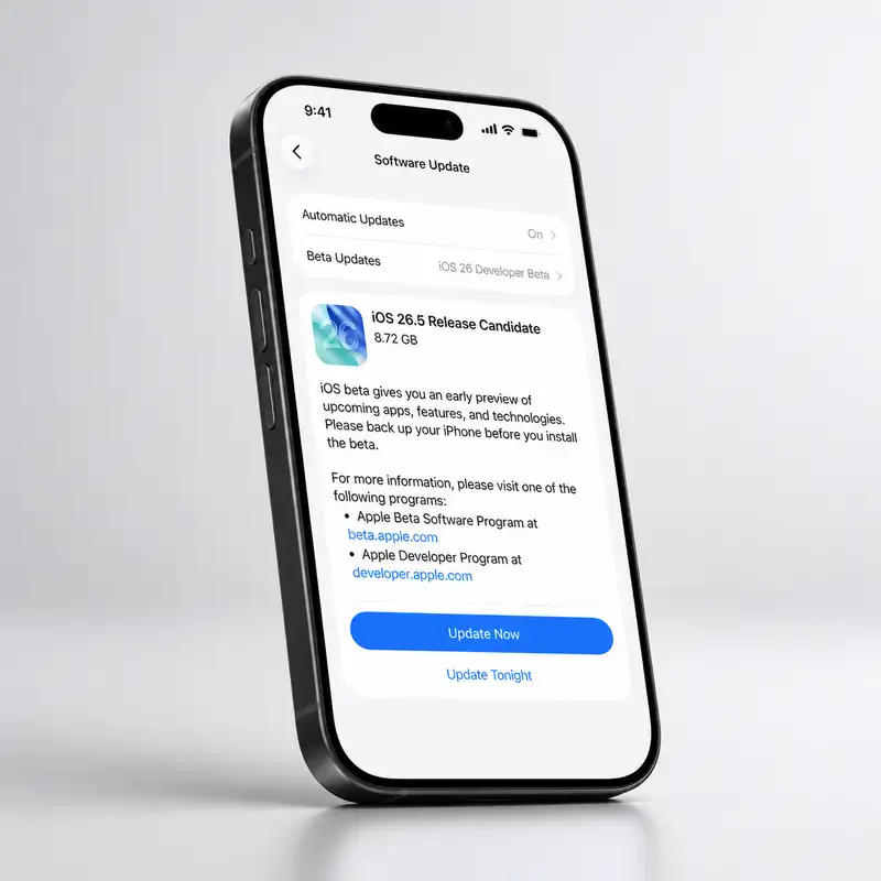 RTR 37: iOS 26.5 Release Candidate ya está disponible y tiene un par de sorpresas interesantes.