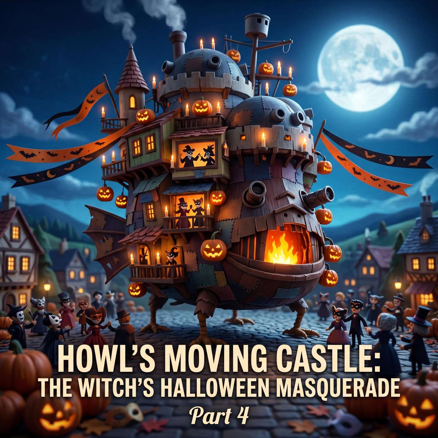 Howl’s Moving Castle – The Witch’s Halloween Masquerade – Part 4