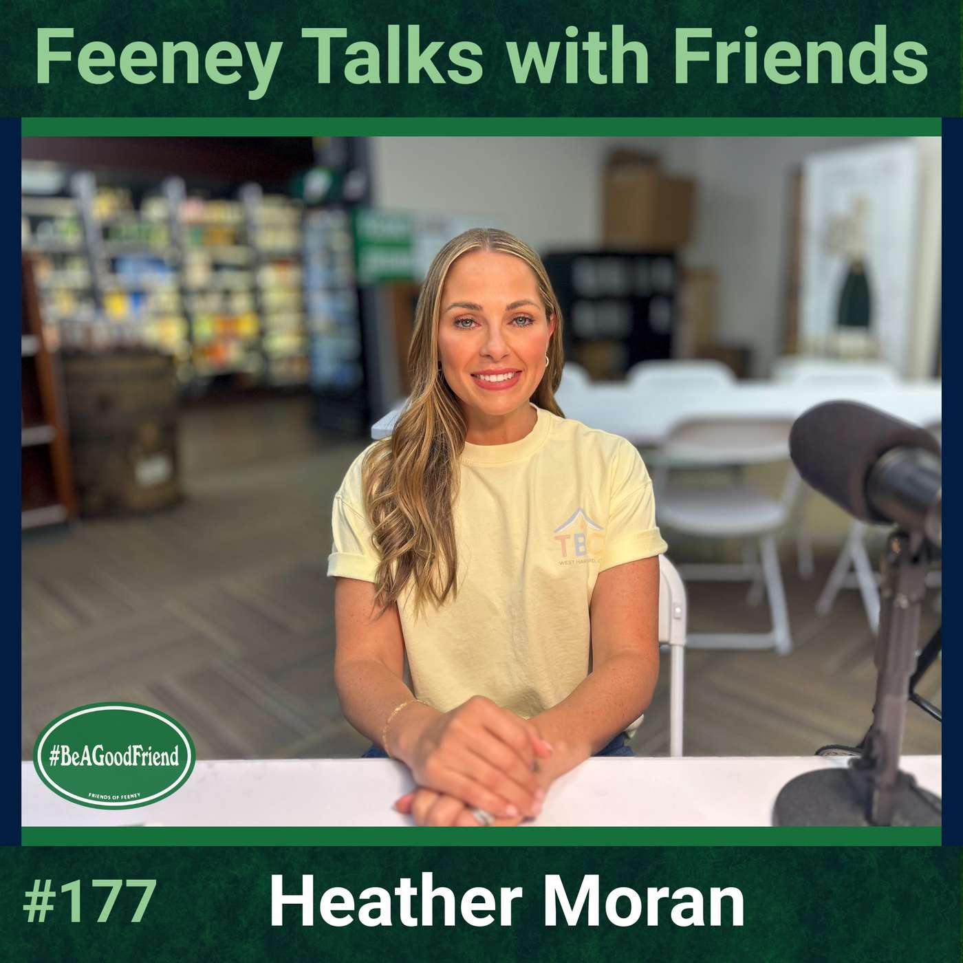 Episode #177: Feeney Talks with Heather Moran episode artwork