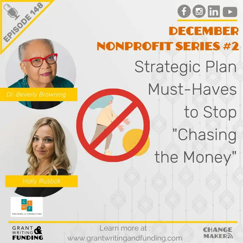Ep. 148: Strategic Plan  Must-Haves  to Stop   "Chasing  the Money"